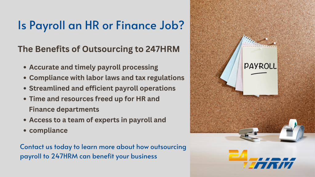 Struggling to manage payroll effectively? Payroll outsourcing is the solution. 247HRM, a leading provider in India, offers end-to-end services including payroll processing, tax compliance, and employee record-keeping. Improve efficiency and focus on your core business.
