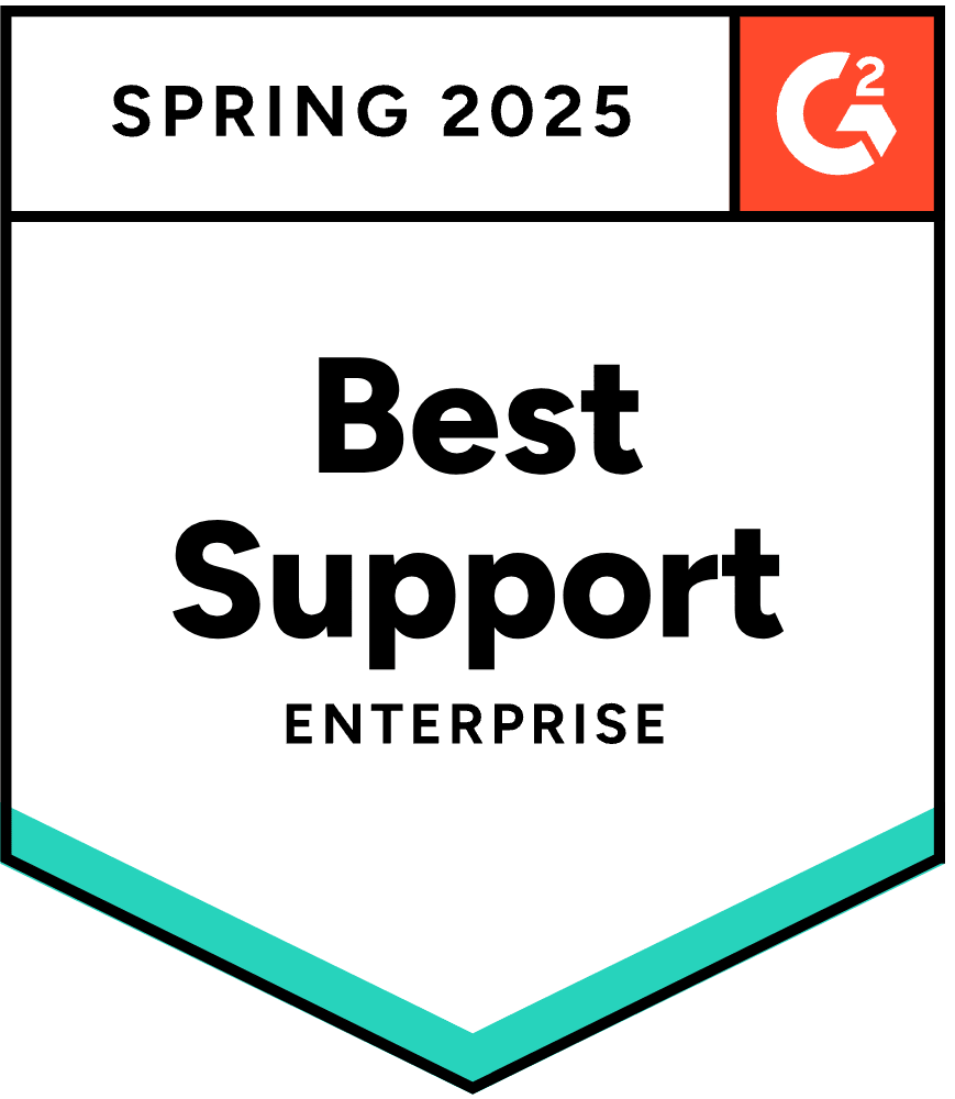 G2 Best Support Award 2025